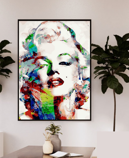 Marilyn Monroe - Malen nach Zahlen